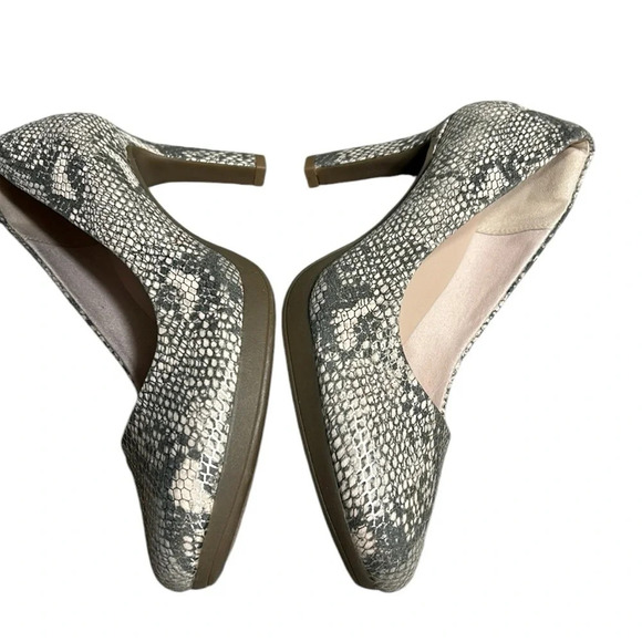 Clark’s Ambyr Joy shoes,women NEW!Animal print pump,comfort,stylish,career,event - Picture 7 of 12